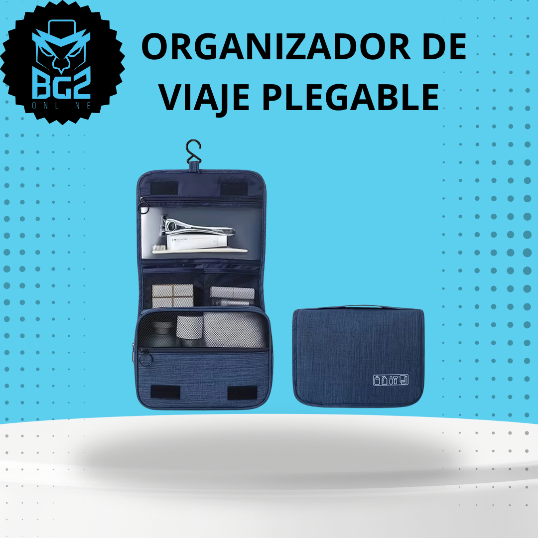 ORGANIZADOR DE VIAJE PLEGABLE